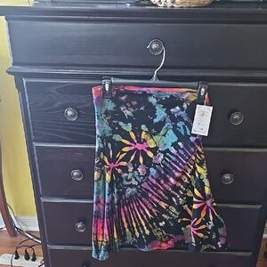 Multicolor A-Line Women's Skirt